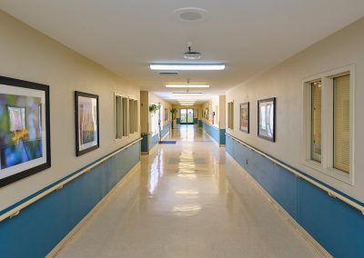 The hallway at Vintage Faire